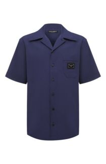 Хлопковая рубашка Dolce & Gabbana