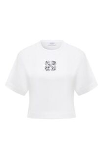 Хлопковая футболка Off-White