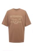 Хлопковая футболка VETEMENTS UE64TR1900 фото 1
