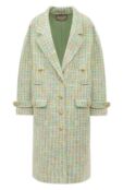 Пальто из шерсти и вискозы Gucci 750978/ZAMMF фото 1