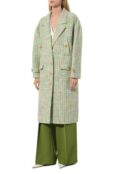 Пальто из шерсти и вискозы Gucci 750978/ZAMMF фото 3