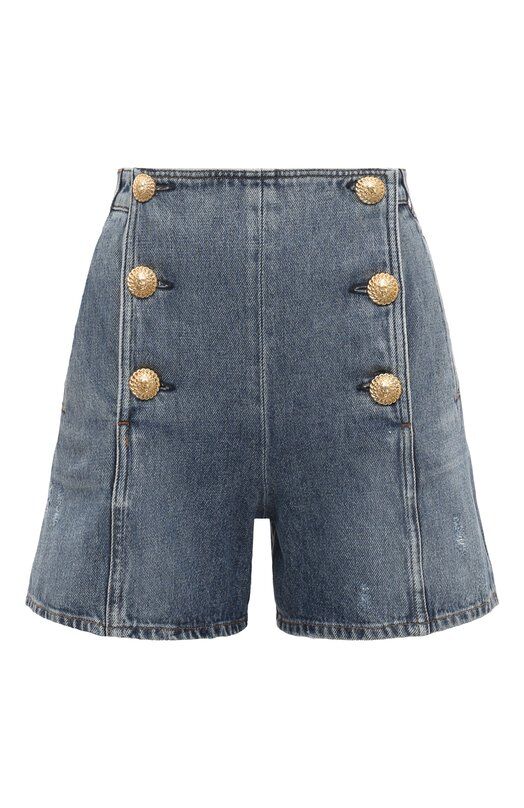Джинсовые шорты Balmain CF0MA107/DE32 фото 1
