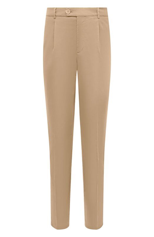 Хлопковые брюки Brunello Cucinelli M289LE1450 фото 1