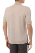 Поло из хлопка и льна Zegna UD372A7/D727 фото 4