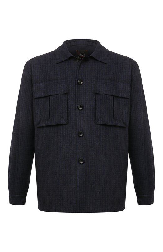 Шерстяная рубашка Kiton UMC013K0127C03 фото 1