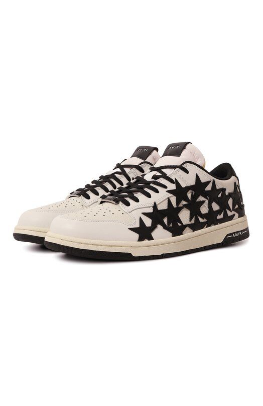 Кожаные кеды Stars Amiri PS24MFS025 фото 1
