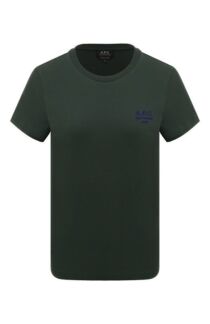Хлопковая футболка A.P.C.