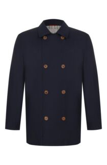 Хлопковый плащ Brunello Cucinelli