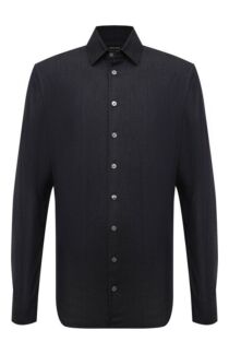 Хлопковая рубашка Giorgio Armani