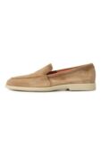 Замшевые лоферы Malibu Santoni MGAG18829TICSTZ0M13 фото 4