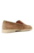 Замшевые лоферы Malibu Santoni MGAG18829TICSTZ0M13 фото 5