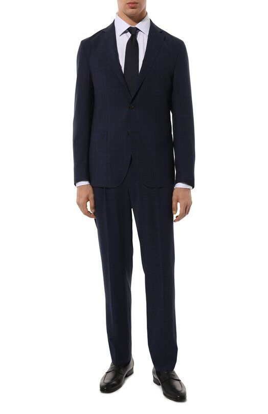 Шерстяной костюм Corneliani 93X007-9317426_SET фото 1