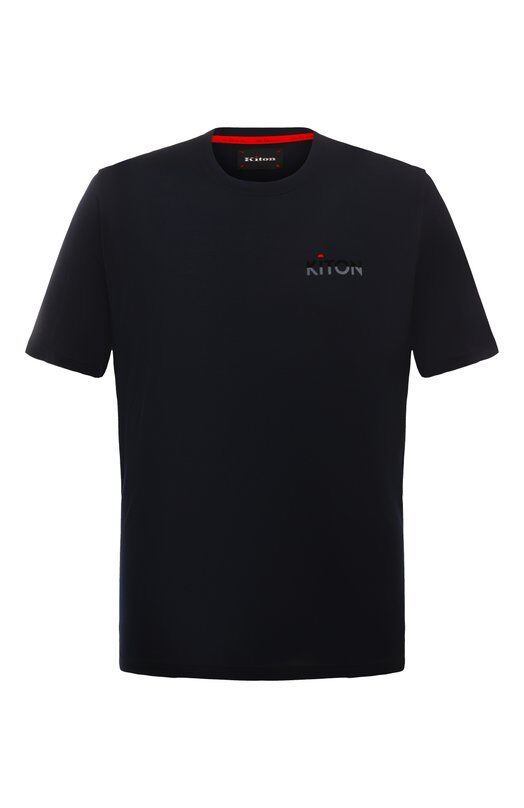 Хлопковая футболка Kiton UMK0487 фото 1