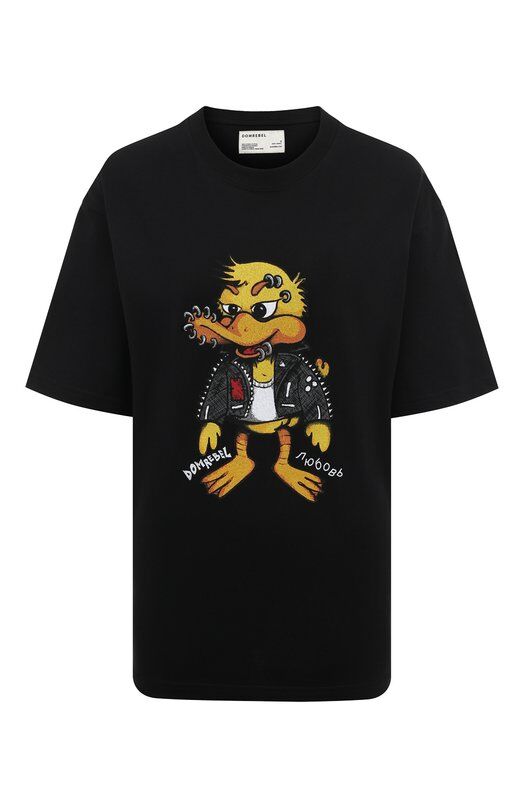 Хлопковая футболка DOMREBEL DUCKPUNK/T-SHIRT фото 1