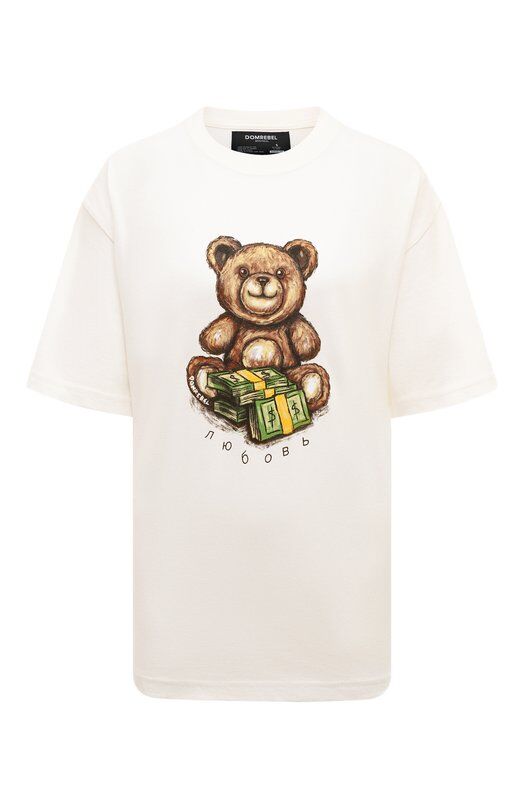 Хлопковая футболка DOMREBEL TEDDY CASH/T-SHIRT фото 1