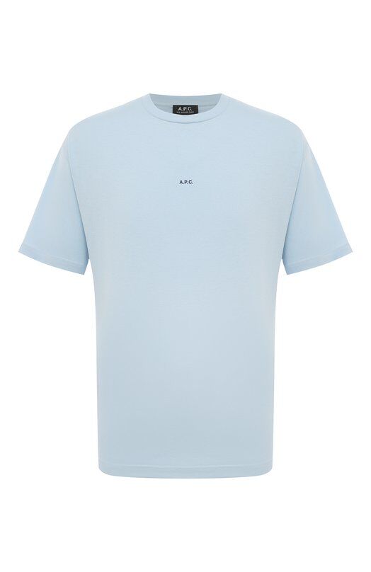 Хлопковая футболка A.P.C. C0EI0H26929IAB фото 1