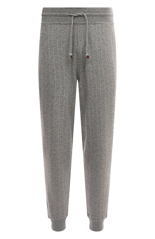 Джоггеры из кашемира и хлопка Brunello Cucinelli M0T783233G фото 1