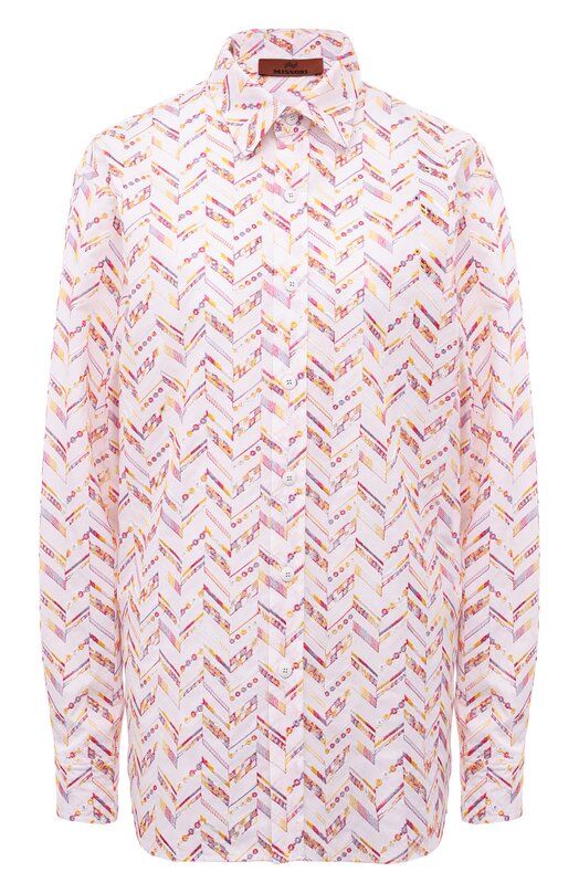 Хлопковая рубашка Missoni фото 1