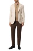 Льняные брюки Kiton UPN01H08838 фото 2