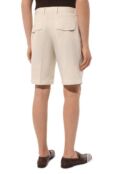 Шорты из хлопка и льна Zegna UDI37A7/TB05 фото 4